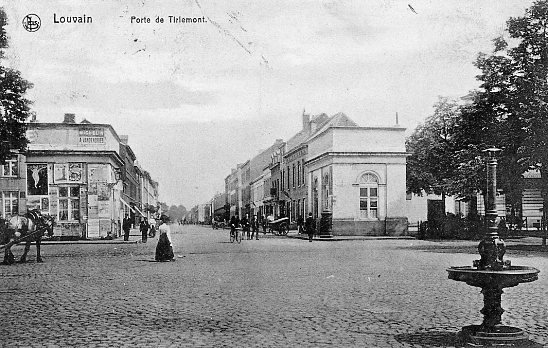 postkaart van Leuven Tiensepoort