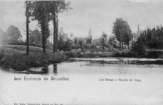 ancienne carte postale de Capelle-St-Ulric Les Etangs