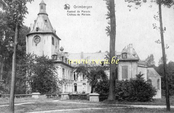 postkaart van Grimbergen Kasteel de  Merode