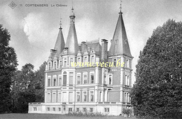 ancienne carte postale de Cortenbergh Le château