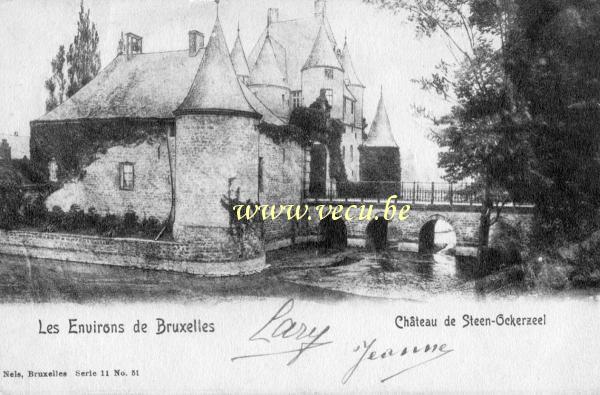ancienne carte postale de Steenokkerzeel Château de Steen-ockerzeel