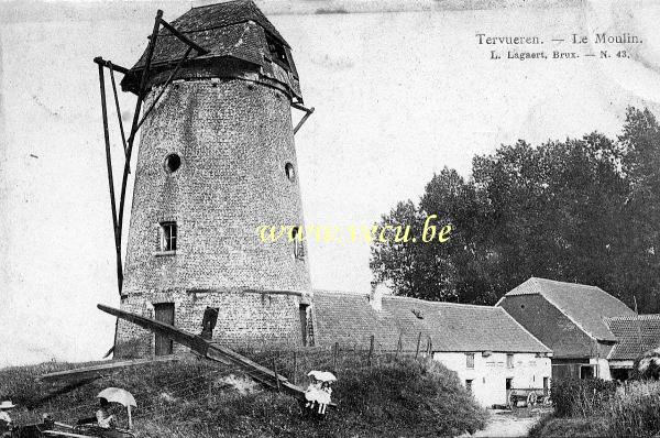 postkaart van Tervuren Le Moulin