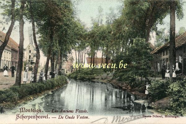 postkaart van Scherpenheuvel De Oude Vesten