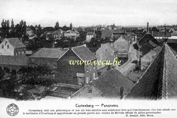 ancienne carte postale de Cortenbergh Panorama