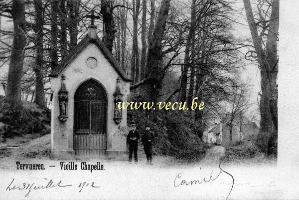 ancienne carte postale de Tervueren Vieille Chapelle