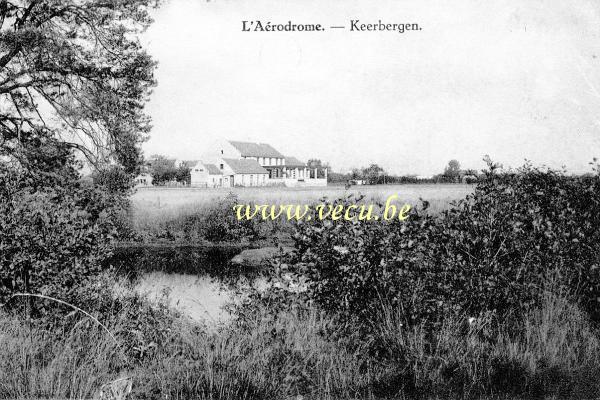 ancienne carte postale de Keerbergen L'Aérodrome