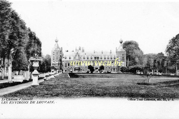 ancienne carte postale de Heverlee Le Château d'Heverlee