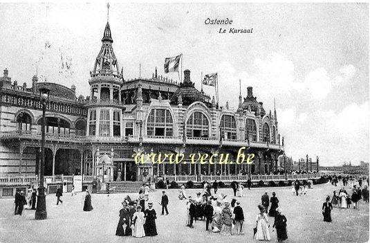 Cpa de Ostende Le Kursaal