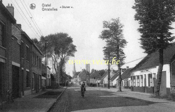 ancienne carte postale de Gistel Stuiver