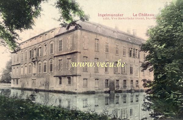 ancienne carte postale de Ingelmunster Le Château