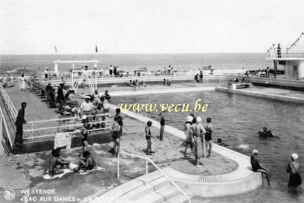 ancienne carte postale de Westende 