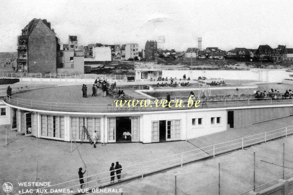 ancienne carte postale de Westende 