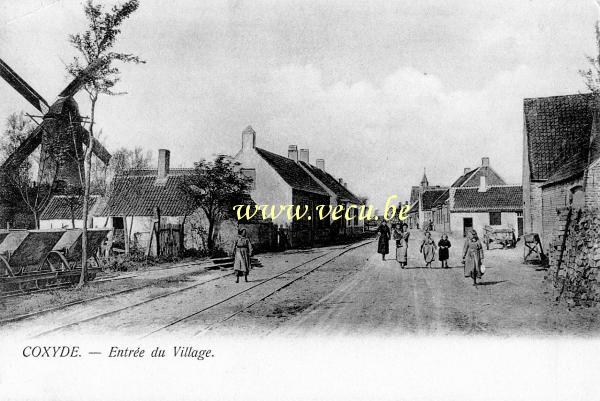 postkaart van Koksijde Entrée du Village