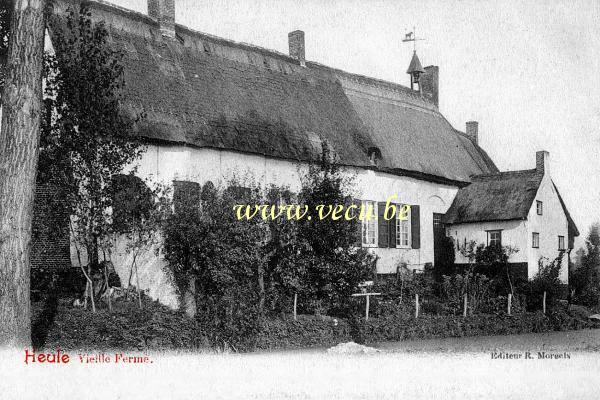 ancienne carte postale de Heule Vieille Ferme