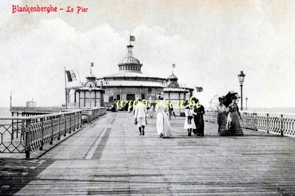 postkaart van Blankenberge Pier
