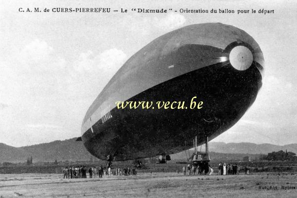 postkaart van Luchtschepen Cuers-Pierrefeu - Le 