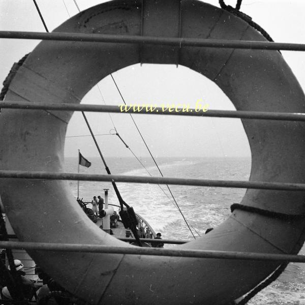 photo ancienne  de paquebots  La Malle Prince Baudouin en route vers l'Angleterre