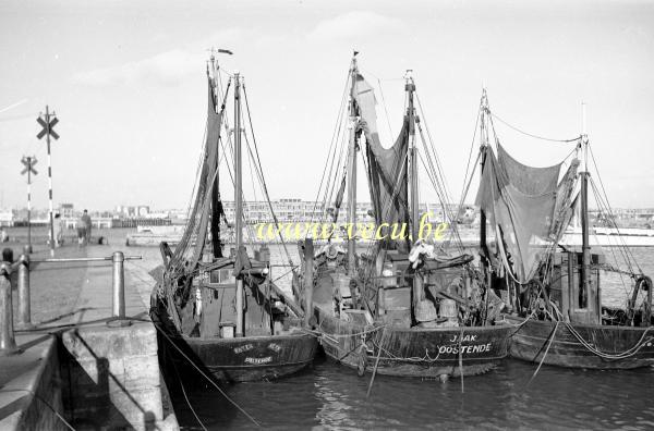 photo ancienne  de bateaux de pêche  Les bateaux de pêche Pater Reyn et Jaak