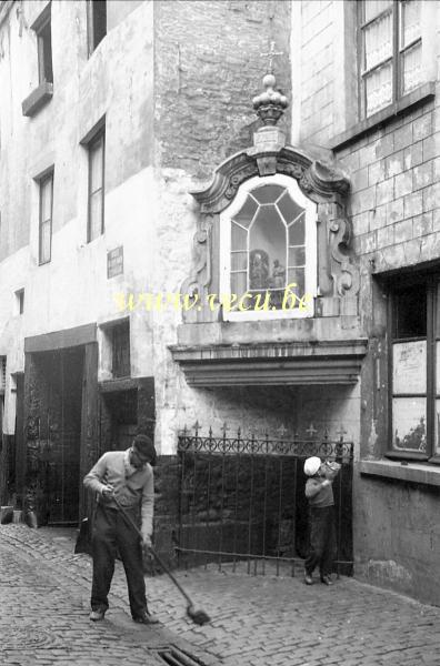 photo ancienne  de Bruxelles - rue du chien marin  Rue du Chien Marin