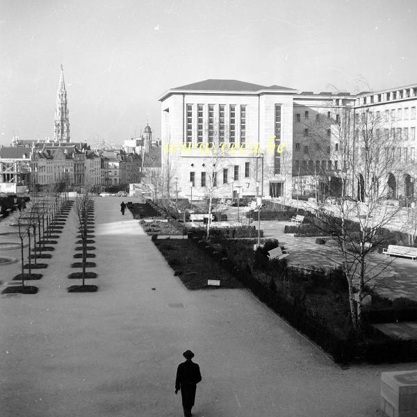 photo ancienne  du Mont des Arts  Mont des arts