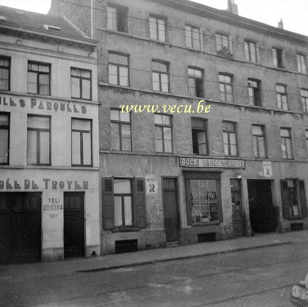 photo ancienne  Rue Vanderstraeten 12-14-16