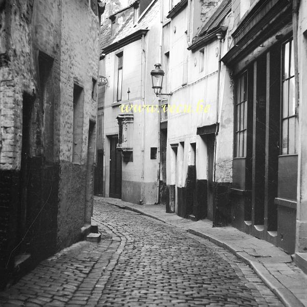 photo ancienne  de Bruxelles - rue du pays de Liège  Rue du Pays de Liège