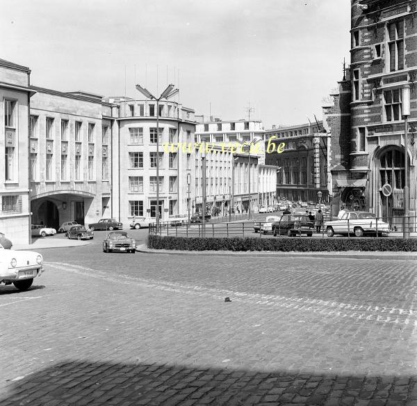 Photo ancienne  Rue Ravenstein vu du Coudenberg