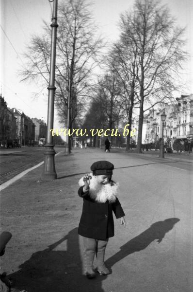 Photo ancienne  Entre la rue Georges Henri et la rue Albertijn