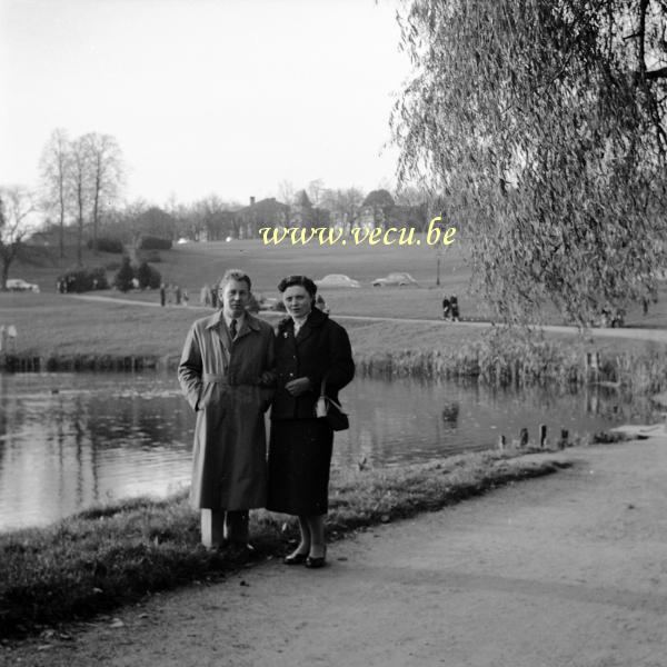 photo ancienne  Promenade aux étangs de Woluwe