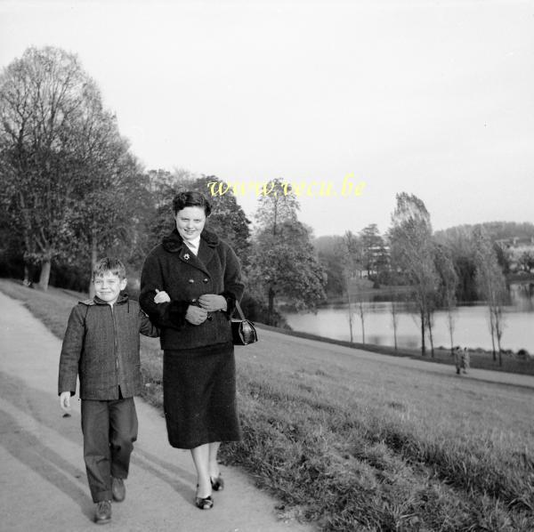 photo ancienne  Promenade aux étangs de Woluwe