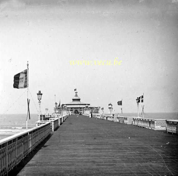 photo ancienne  de Blankenberge  Le pier