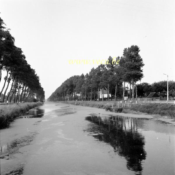photo ancienne &nbsp;Le canal de Damme
