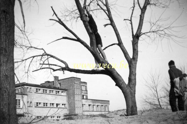 photo ancienne  Maison de vacances joie et santé - Bâtiment démoli et remplacé début des années 2000 par une auberge de jeunesse 
