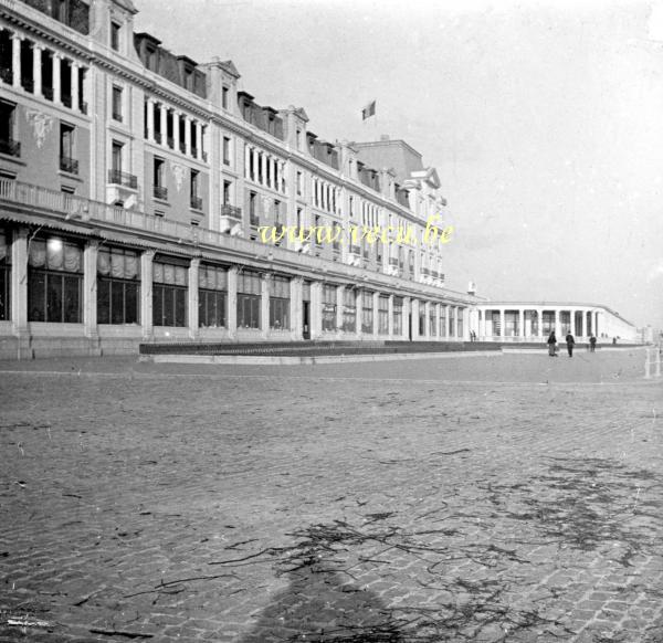 photo ancienne  de Ostende  Royal palace Hotel