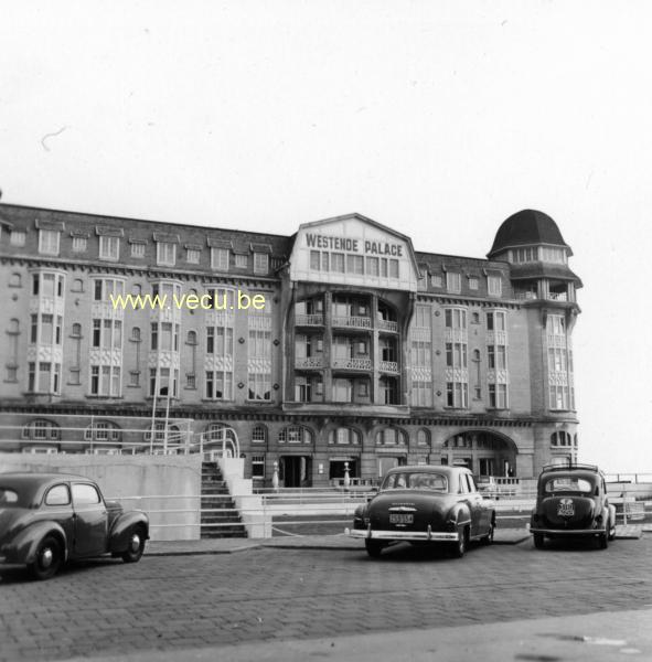 photo ancienne  de Westende  Westende palace