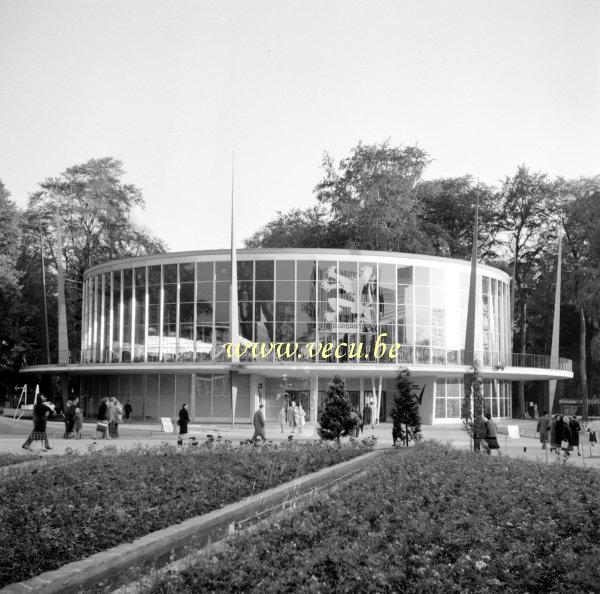 photo ancienne  de l'expo 58  Pavillon du Brabant