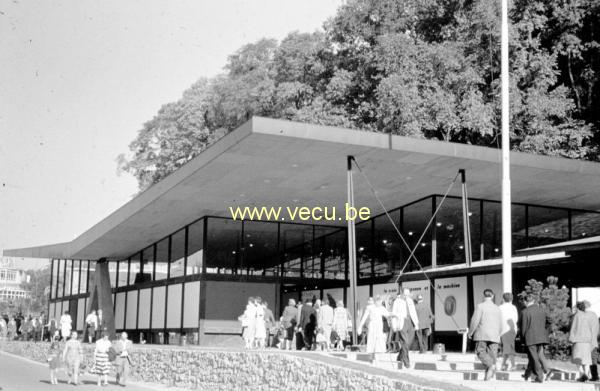 photo ancienne  de l'expo 58  Expo 58 : Le pavillon du Japon