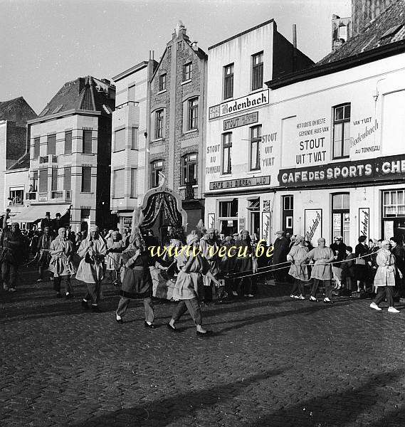 photo ancienne  du carnaval de Blankenberge  