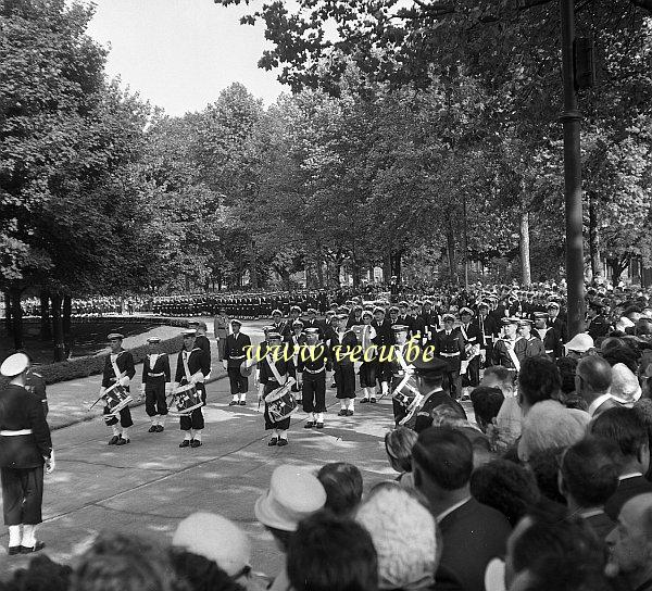 photo ancienne  du 21 juillet  Fusiliers marins