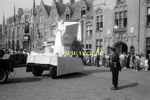 photo ancienne  Fête des Géants