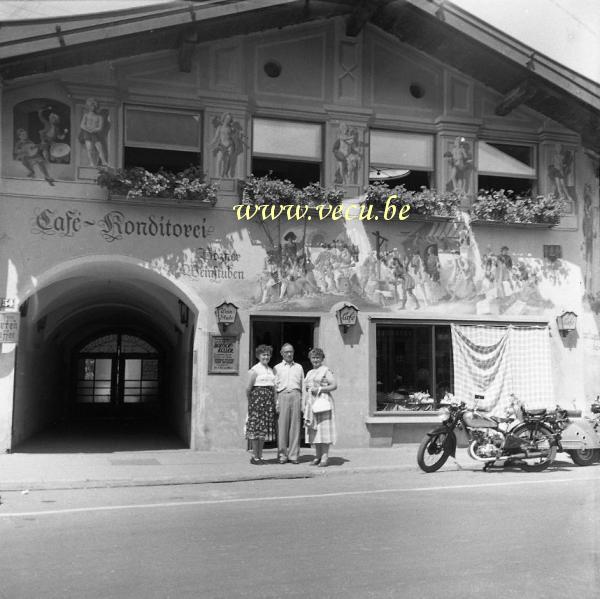 photo ancienne  Café Bozner - Obermarkt 54 Wittenwald - Bozener weinstube