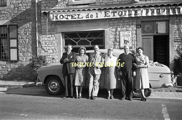 photo ancienne  d'hôtels en Belgique  Hôtel de l'étoile - route de Dinant