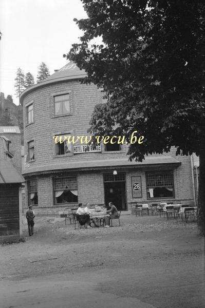 photo ancienne  d'hôtels en Belgique  Hôtel Beau Rivage