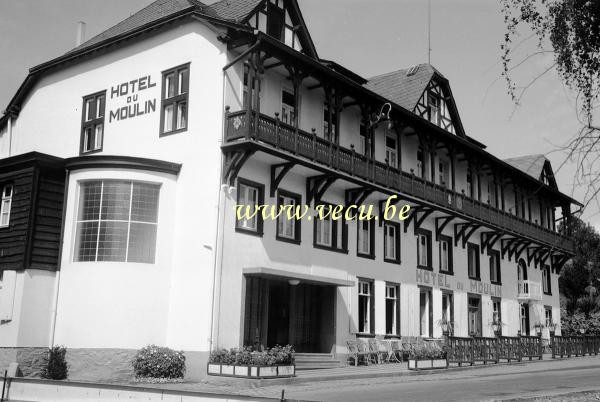 photo ancienne  d'hôtels en Belgique  Hôtel du Moulin