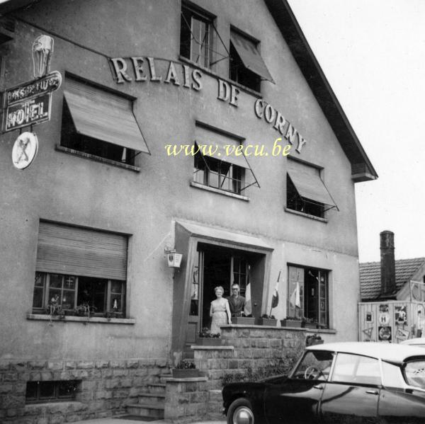 photo ancienne &nbsp;Relais de Corny - Rue de Nancy