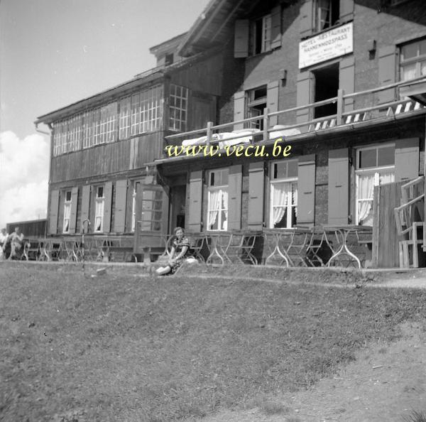 photo ancienne  Hôtel Hahnenmoospass