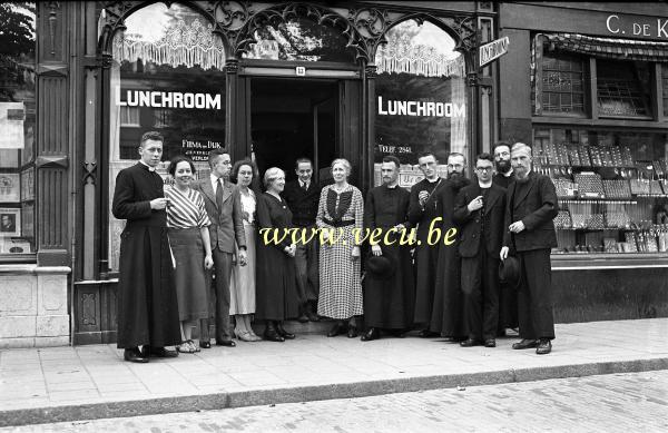 photo ancienne  Lunchroom Firma van Dijk