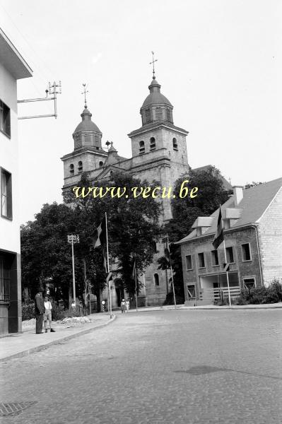 photo ancienne  Cathédrale Saint Pierre de Malmedy