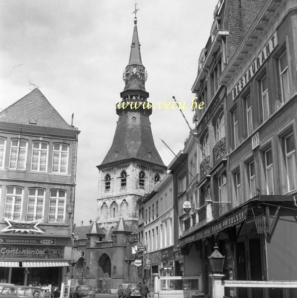 photo ancienne  Kortstraat - Cathédrale Saint Quentin