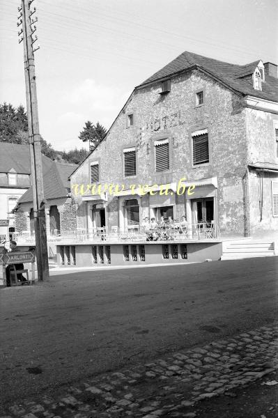 photo ancienne  Hôtel 5 route d'Arlon - actuellement le bar à manger le Mouton noir